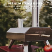 GasOne Pizza Oven Outdoor – 12-inch Wood Pellet Portable Pizza Oven – Pizza Maker Oven for Party