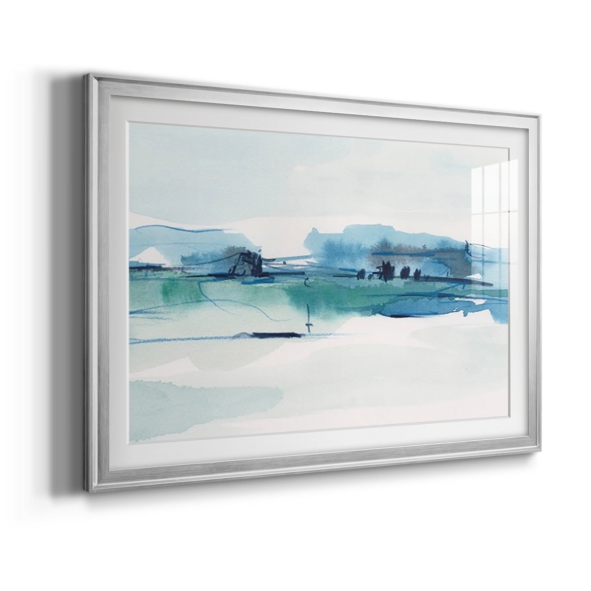 Ultramarine Vista II Premium Framed Print - Ready to Hang