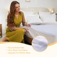 thumbnail image 4 of SUNNY HEAT Electric Mattress Pad King Size with 4 Temperature 10H Auto-off, Coral Fleece, White, 4 of 7