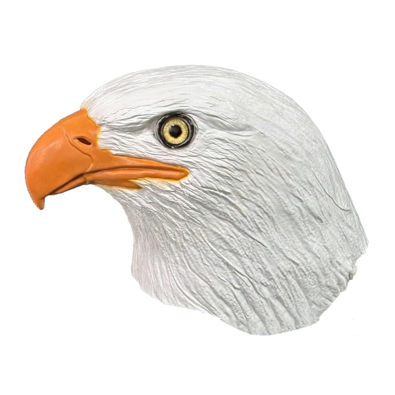 Funny Eagle Mask Costume,Full Head Birds Headgear,Latex Animal Eagle Masks for Halloween Party Carnival,Bird Mask