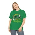 thumbnail image 4 of Follow The Rainbow Happy St Patrick's Day Irish Unisex Heavy Cotton Tee, 4 of 9