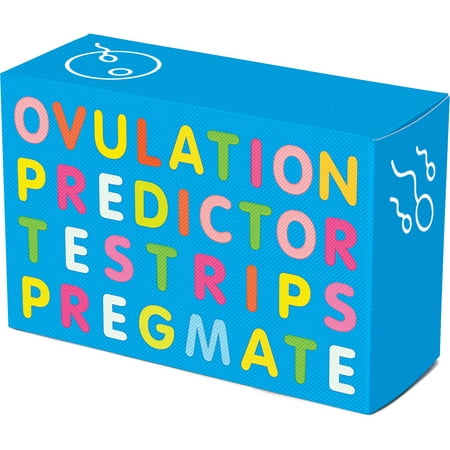 PREGMATE 30 Ovulation LH Test Strips Predictor OPK Kit (30 (Best Ovulation Test For Pcos)