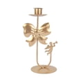 thumbnail image 1 of AMERTEER Retro Christmas Decorations Creative Candlestick Decoration Christmas Items Iron Candlestick, 1 of 11