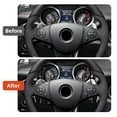 thumbnail image 4 of Car Steering Wheel Paddle Shifters ABS Material for Mercedes-Benz Old AMG Car Interior Accessories, Black, 4 of 8
