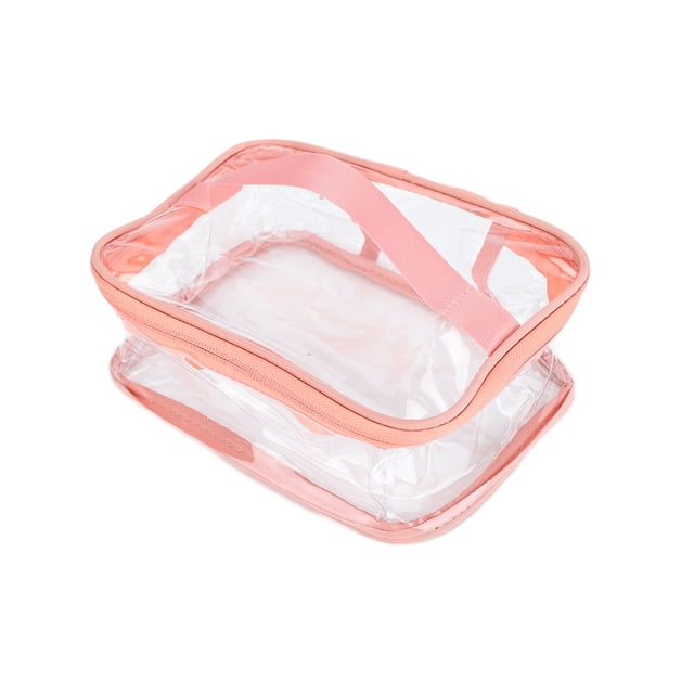 Bolsa de artículos de tocador transparente, bolsa de artículos de tocador transparente, bolsa de maquillaje de viaje, bolsa de cosméticos transparente, la mejor en su clase