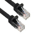 thumbnail image 1 of SANOXY Cables and Adapters; 20ft Cat6a 600 MHz UTP Snagless Ethernet Network Patch Cable, Black, 1 of 1