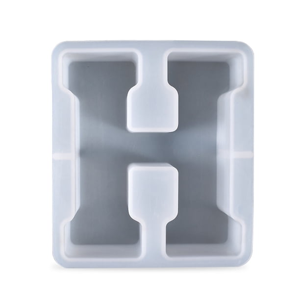 Toystoory Molde de resina de silicona antiadherente para forma DIY, decoración epoxi, molde resistente al calor, regalo para adultos, suministros para Artesanía H NO9 Toystoory HA009919-08