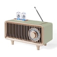 thumbnail image 6 of Crosley Milton Retro FM Radio, Portable Bluetooth Speaker with Aux Input, Vintage Home Decor, 6 of 11