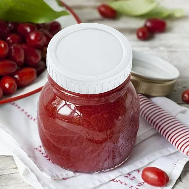 Wide Mouth Jar Lids for Canning Storage Leak-Proof and Scratch- 86mm – Durable Closure Lids for Universal Jar Compatibility