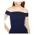 thumbnail image 3 of TEEZE ME Womens Navy Short Sleeve Wide Leg Evening Jumpsuit Juniors Size: 1\2, 3 of 4