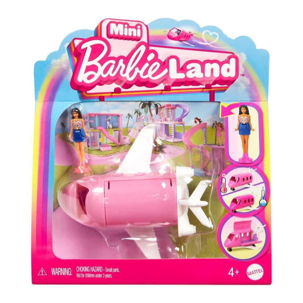 Vehículo para Muñecas Barbie Mini BarbieLand Avión de los