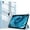 Blue, variant on Timoom Slim Case for iPad Air 5th Generation (2022) / iPad Air 4th Generation (2020) 10.9 Inch - [Built-in Pencil Holder] Shockproof Cover with Clear Transparent Back Shell
