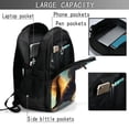 thumbnail image 3 of Yiaed Golden Cloud Winged Dog Print Laptop Backpack,Business Travel Durable Laptops Backpack with USB Charging Port,Water Resistant College Computer Bag, 3 of 5