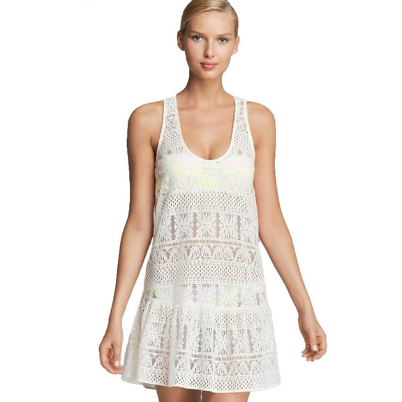 Zinke Women's Cover-up Gemma Lace Dress, Medium, Ivory