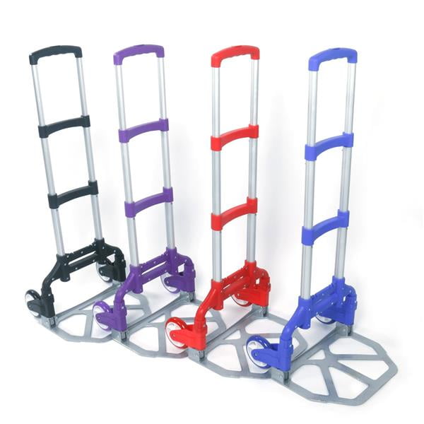 Details about   170lbs Collapsible Cart Folding Dolly Trolley Push Hand Truck Moving Warehouse^ 