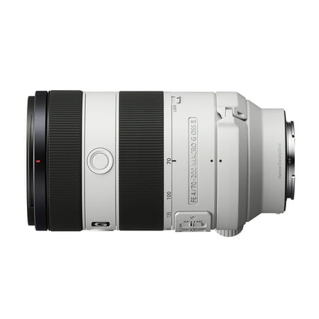 Sony - SEL70200G2 FE 70-200mm F4 Macro G OSS II Lens - Grey