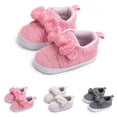 thumbnail image 2 of enyan B'aby Boy Girl Non-Skid Indoor Infant Walking Shoes Breathable Warm Elastic Sock Shoes with Sole Protect Toes Outdoor Sneakers Todd'ler Shoes Gir'l Pink,Size 6, 2 of 7