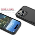 thumbnail image 4 of For iPhone 16 Plus Case with Tempered Glass Screen Protector, Tekcoo Heavy Duty Rugged Military Grade Protection Dual Layer Shockproof Phone Case Cover for Apple iPhone 16 Plus - Black, 4 of 9