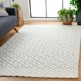 thumbnail image 2 of SAFAVIEH Marbella Mervyn Diamond Area Rug, Blue/Ivory, 3' x 5', 2 of 8