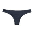 thumbnail image 2 of Tavik Womens Jayden Contrast Stitch Bikini Swim Bottom, Blue, Medium, 2 of 2