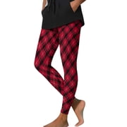 zbxnLI Womens Christmas Leggings Printed High Waist Leggings Workout Running Yoga Pant for Women Stretchy Pants