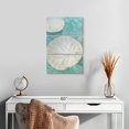 thumbnail image 2 of Elephant Stock Seaglass Iii Wall Art - Vertical Multi Panel Canvas - Living Room Wall Decor - Animal Multi Panel - Turquoise And White Decor By Alan Blaustein - 14" x 23", 2 of 4