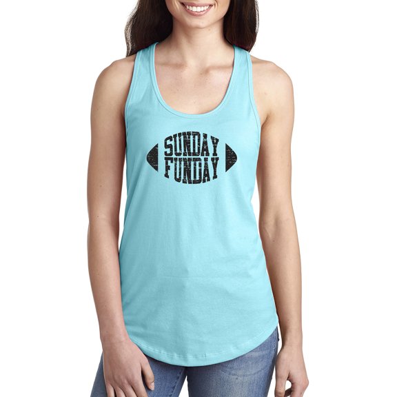Sunday Funday Football Racerback Tank