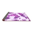 thumbnail image 2 of Ahgly Company Indoor Square Abstract Purple Modern Area Rugs, 5' Square, 2 of 4