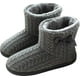 thumbnail image 1 of Pantuflas para mujer, pantuflas cálidas con forro de felpa, suela sólida, botín de punto para casa peluda cálido para invierno Xemadio LL-2293-1, 1 of 7