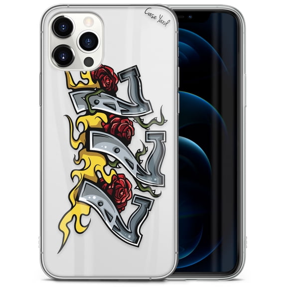 Caseyard TPU Clear Case for iPhone 13 Mini with 777 design phone cover