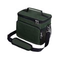 thumbnail image 1 of Bolsa de almuerzo térmica con aislamiento de oficina, bolsas de almacenamiento con cremallera suave, bolsas de almuerzo ligeras para hombres y mujeres Verde Macarena Bolsas de almuerzo con aislamiento, 1 of 8
