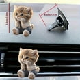 thumbnail image 2 of PATLOLLAV 1 Pcs Car Air Freshener Creative 2D Flat Acrylic Cute Cat Car Diffuser Air Conditioner Outlet Clip Car Accerssor for Air Conditioner Outlet Air Freshener Vent Clip Car Perfume Decoration, 2 of 4