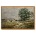 thumbnail image 6 of Drsoum Vintage 24x36in Natural Framed Landscape Canvas Wall Art Country Road Classic Wall Prints Modern Farmhouse Hallways Dining Rooms Bedroom Living Rooms Decor, 6 of 6