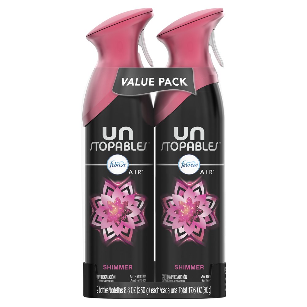 Febreze Unstopables Air Freshener, Shimmer, 2 Ct, 8.8 Oz each Walmart