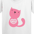 thumbnail image 4 of Inktastic Love Cat 2 Youth T-Shirt, 4 of 5
