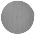 thumbnail image 4 of Colonial Mills 4' x 7' Gray Solid Handcrafted Outdoor Reversible Area Throw Rug, 4 of 4