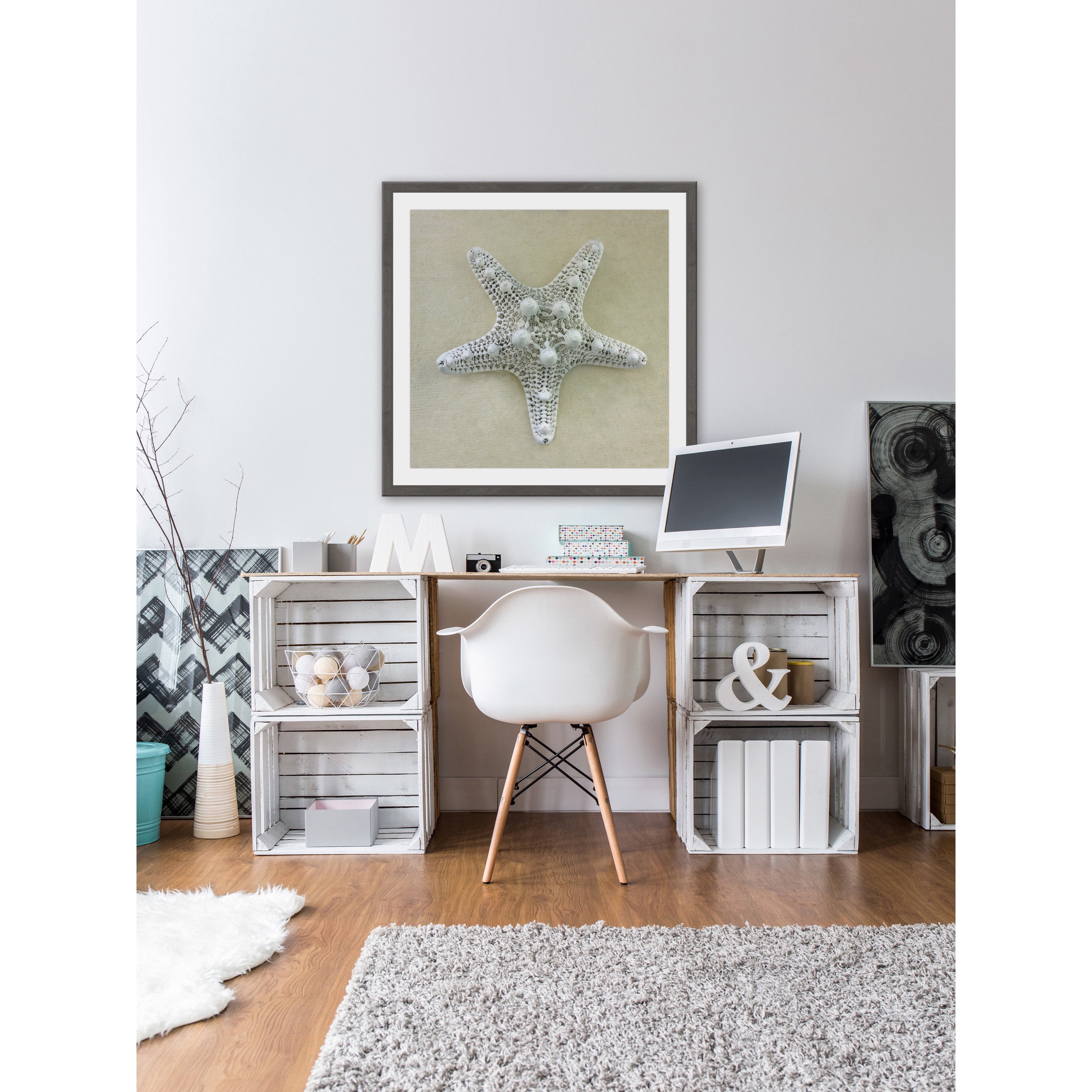"Pearl of the Sea" Framed Painting Print