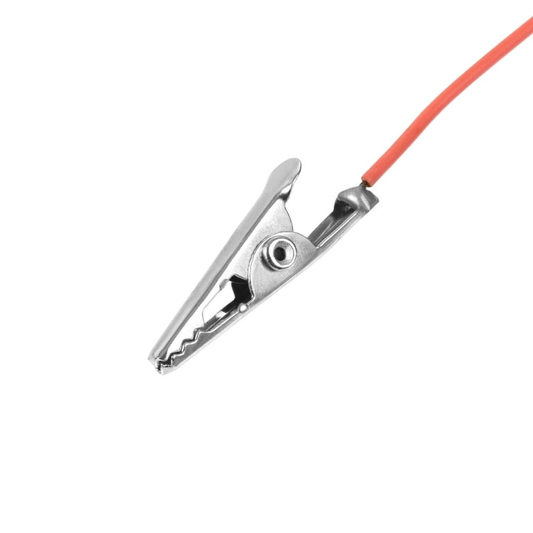 Uxcell 9V Battery Snap Connector to Insulated Dual Alligator Clips