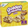 Golden Grahams Breakfast Cereal Treat Bars, S'mores, Snack Bars, 8 ct