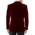thumbnail image 4 of Adam Baker Men's Slim Fit Velvet Sport Coats - Colors, 4 of 8