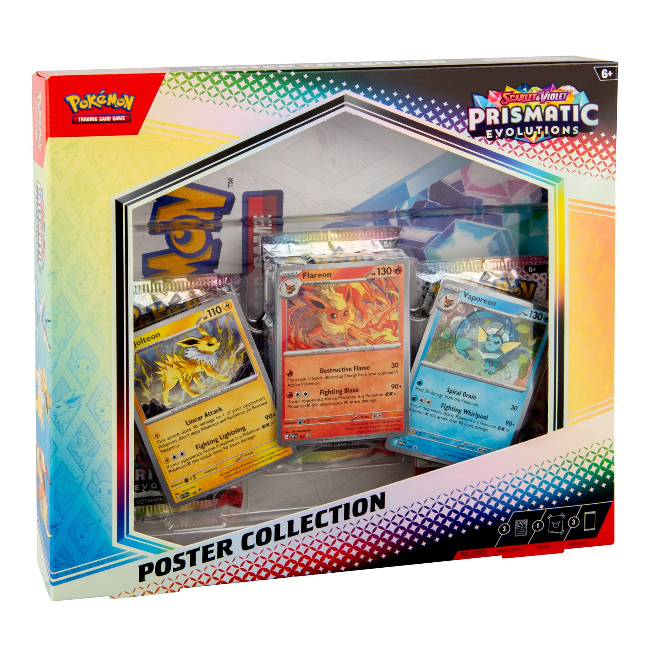 pokemon trading card games scarlett and violet 8.5 prismatic evolutions Pokémon SV Prismatic Evolutions Surprise Box – Packs & Promos Inside – RL  Sports Cards main image 0