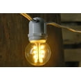 thumbnail image 2 of Commercial String Lights Commercial LED Globe String Lights 48 Foot White Wire Warm White, 2 of 4