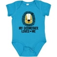 thumbnail image 3 of Inktastic My Godmother Loves Me Godson Lion Boys Baby Bodysuit, 3 of 5