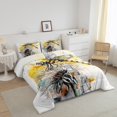thumbnail image 3 of Erosebridal Dreamy Dragonfly Bedding Twin Comforter Set, Spring Daisy Blossoms Down Comforter, Reversible 2pcs, Breathable, 3 of 7