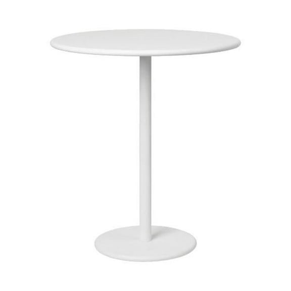 Blomus 62015 17.7 x 15.8 in. Dia. Stay Outdoor Side Table, White