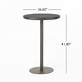 thumbnail image 6 of 26" Round Outdoor Table of PE Rattan / Offer Space for Outdoor Activities, 6 of 6