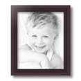thumbnail image 1 of ArtToFrames 8" x 11" Traditional Cherry with Steps Picture Frame, 8.5x11 inch Red MDF Poster Frame (WOM-4165), 1 Pack, 1 of 7