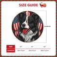 thumbnail image 2 of Haiem Independence Day Collie Pattern Christmas Tree Skirt Merry Christmas Party Christmas Tree Decoration,New Year Decorations-30", 2 of 6
