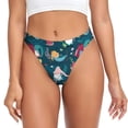 thumbnail image 1 of Balery Garden Gnomes In Flower Tangas de Algodón para Mujer con Estampado – Ropa Interior Sexy, Transpirable, G-string-XX-Large, 1 of 6