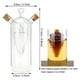 thumbnail image 3 of Dispensador de aceite de oliva y vinagre 2 en 1, vidrio soplado a mano resistente a la temperatura, para una decoración de cocina elegante y práctica, incluye dos corchos para almacenamiento, vertido, 3 of 5